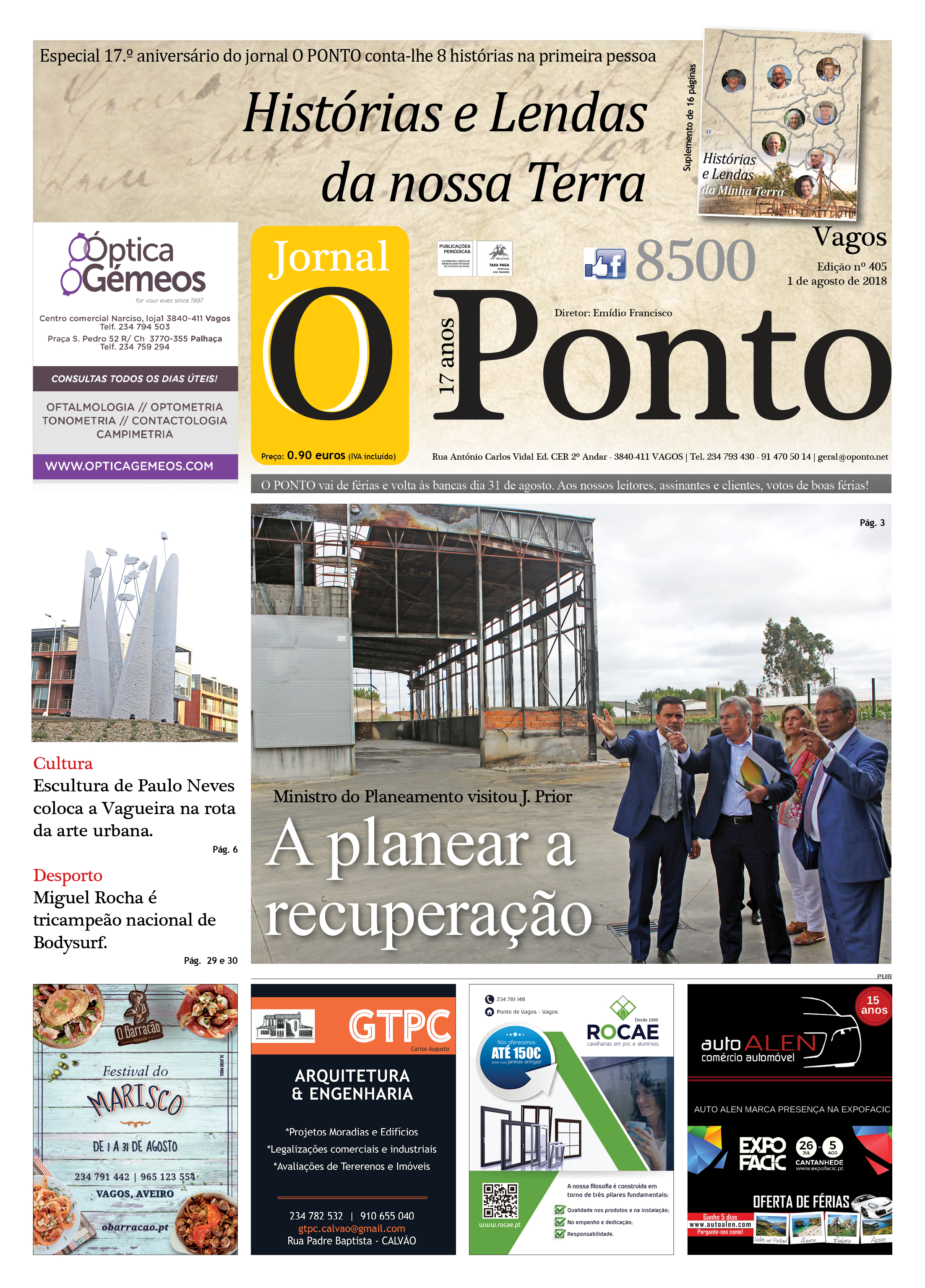 Edição 405 | Agosto 2018